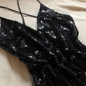 Little (Sparkly) Black Dress